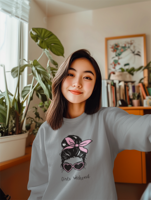CUSTOM GIRLS WEEKEND SWEATSHIRT
