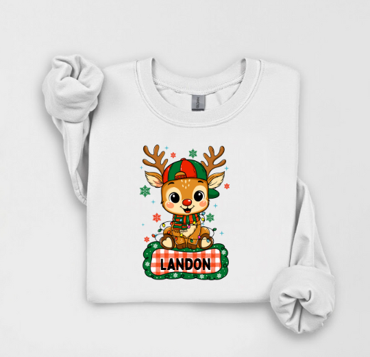 Kids Custom Christmas Pajama Tops