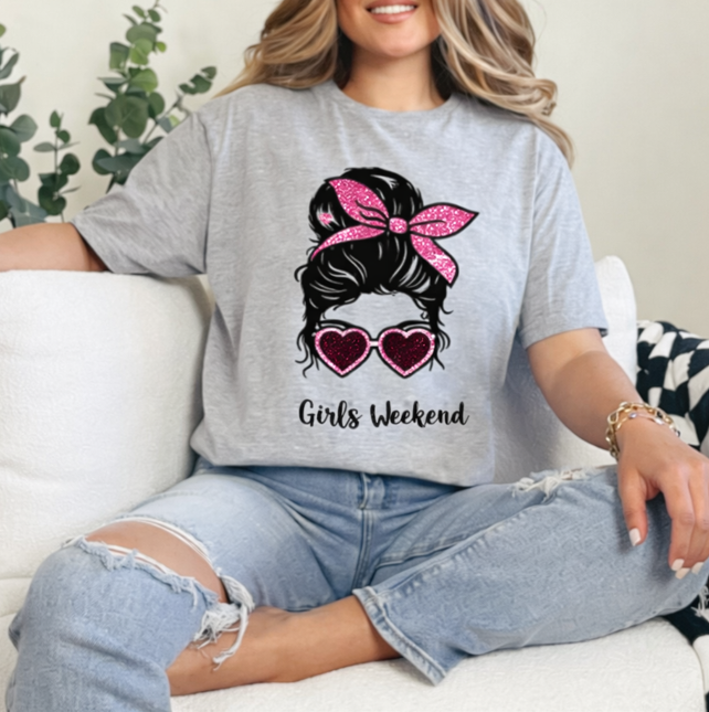 Custom Girls Weekend Sweatshirt - Personalized Matching Trip Shirts