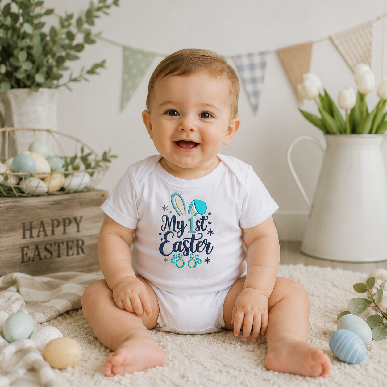 My First Easter Baby Bodysuit