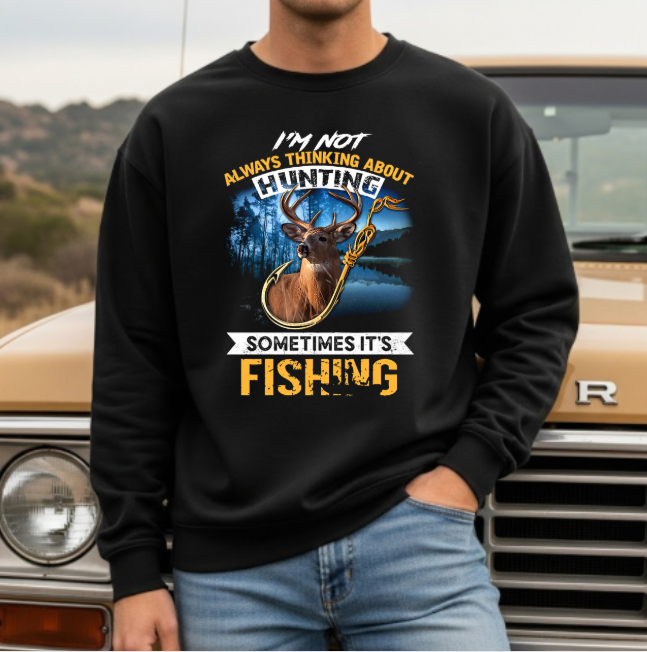 I’m Not Always Thinking About Hunting… Sometimes It’s Fishing
