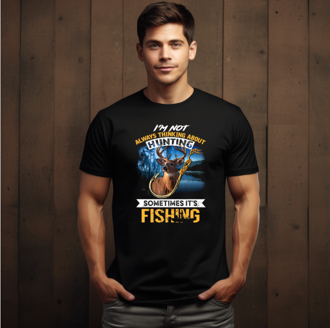 I’m Not Always Thinking About Hunting… Sometimes It’s Fishing