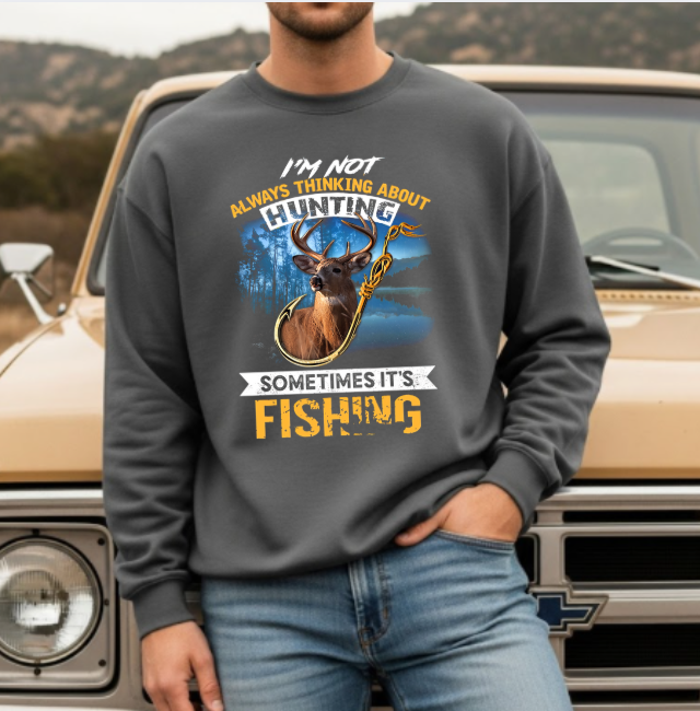 I’m Not Always Thinking About Hunting… Sometimes It’s Fishing