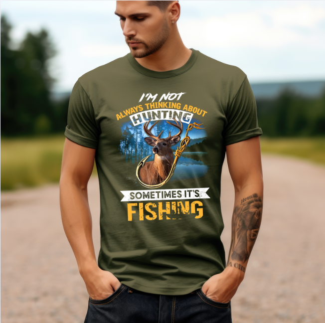 I’m Not Always Thinking About Hunting… Sometimes It’s Fishing