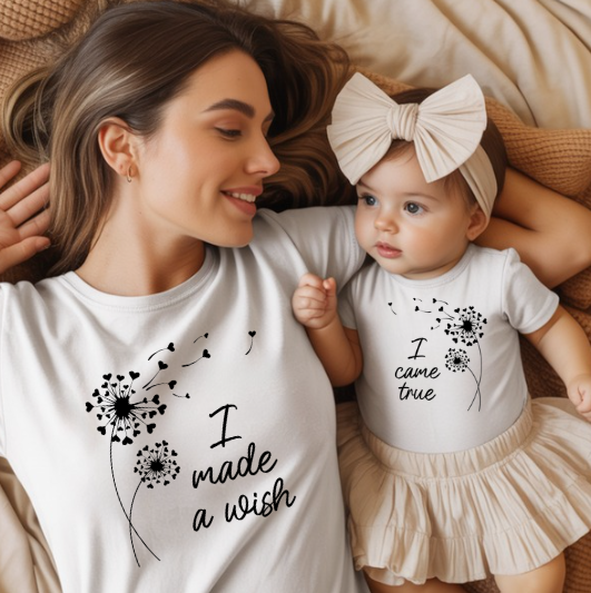 I Made a Wish Mommy & Me Matching Set