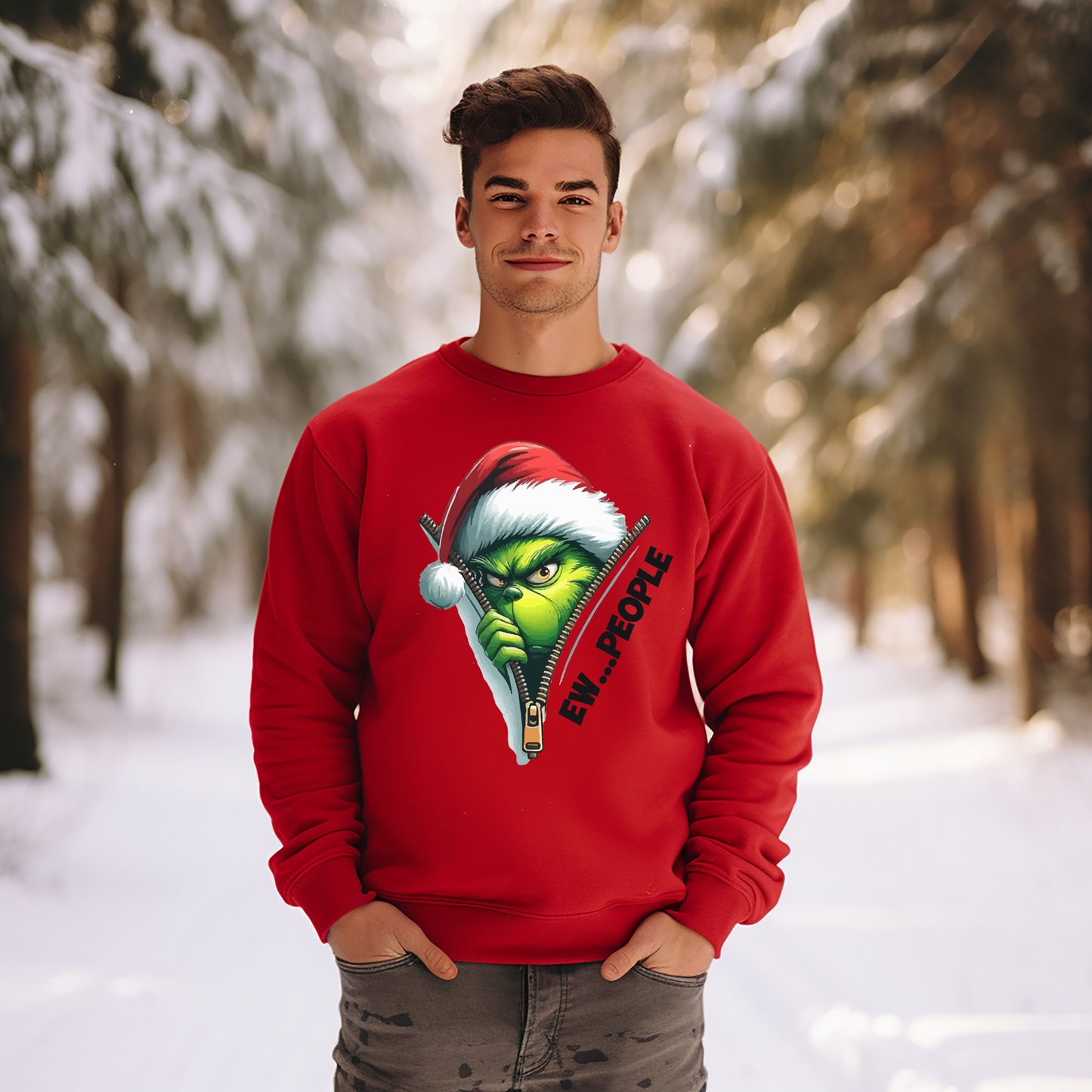 Ew… People Christmas Grinch