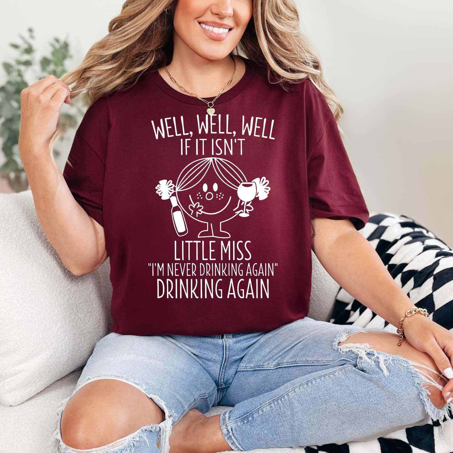 Well, Well, Well…If It Isn't Little Miss “I'm Never Drinking Again” Drinking Again!