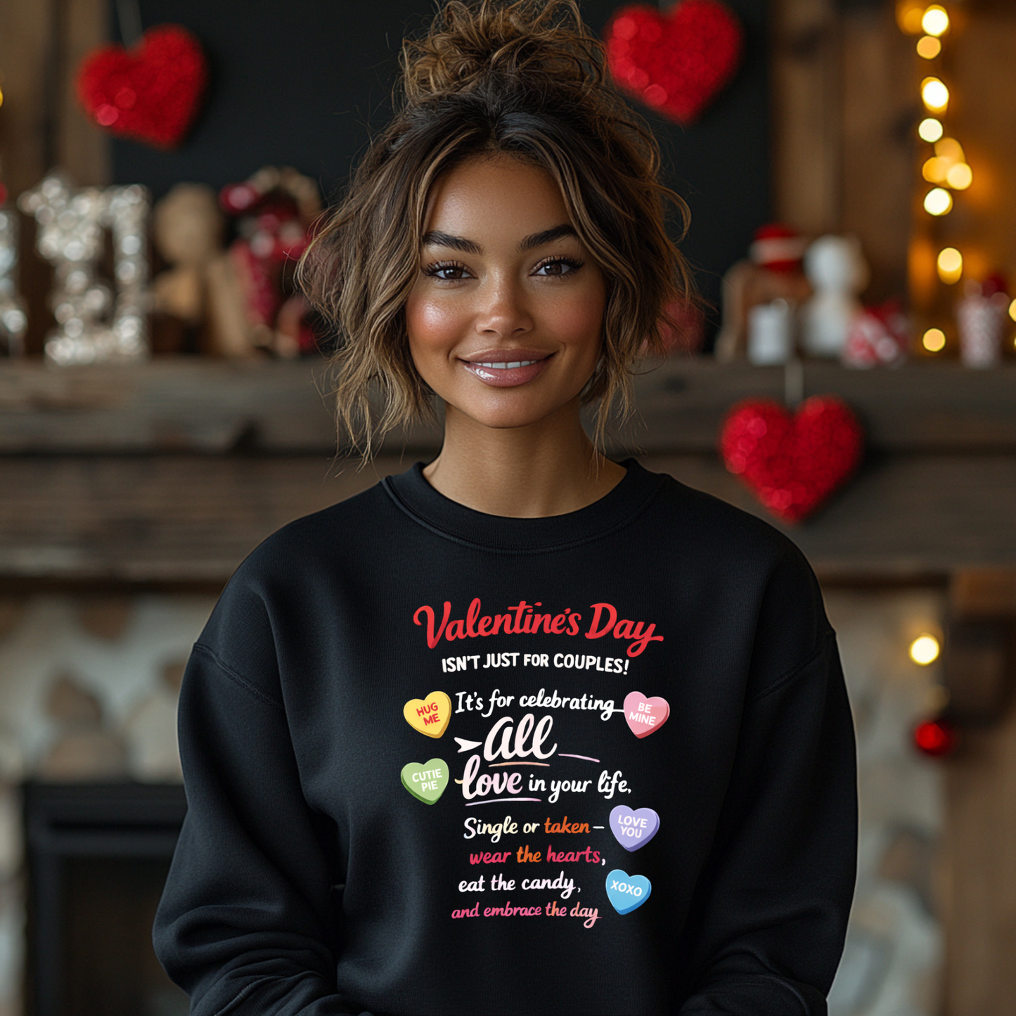 Valentine’s Day Is for ALL the Love Sweatshirt Crewneck