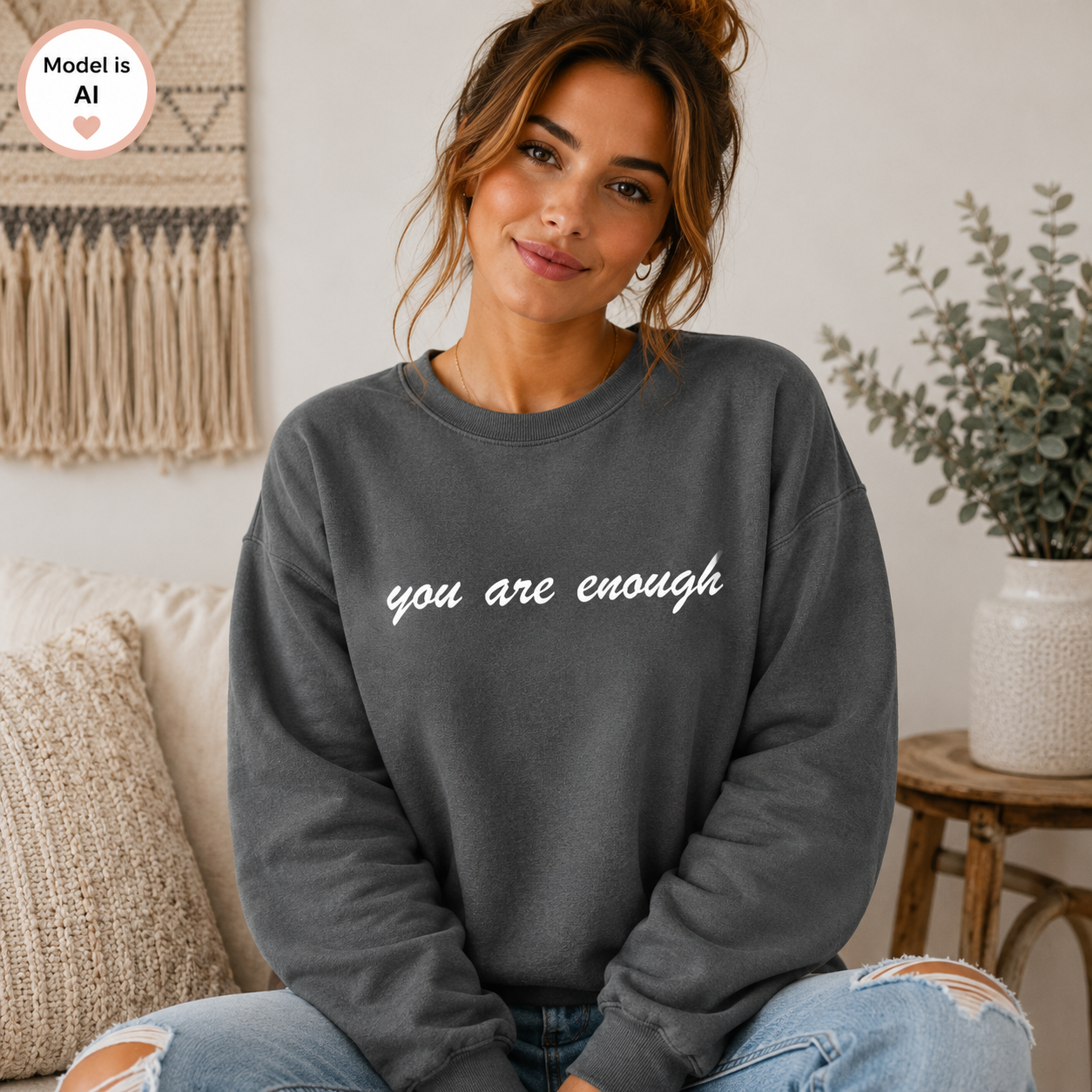 Dear Person Behind Me Inspirational Sweatshirt | The Scoobie Shack