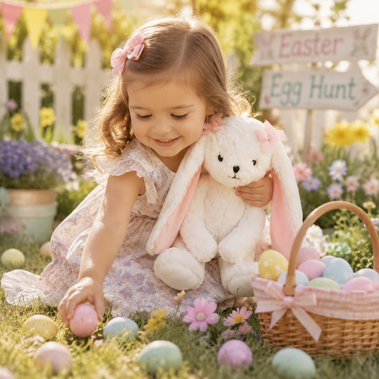 Personalized Floppy Ear Easter Bunny