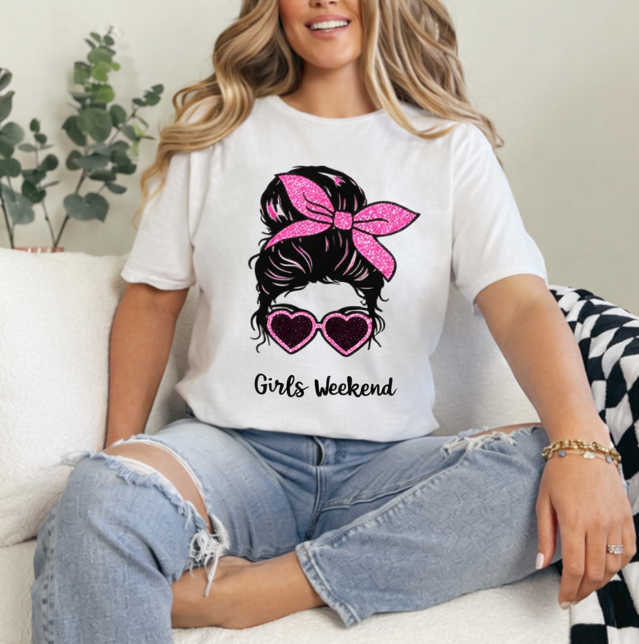 Custom Girls Weekend Sweatshirt - Personalized Matching Trip Shirts
