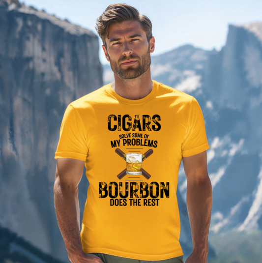 Cigars Solve Most of My Problems, Bourbon Solves the Rest