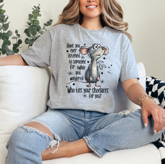 Have You Ever Listened To Someone For A While And Wondered Who Ties Your Shoelaces For You?