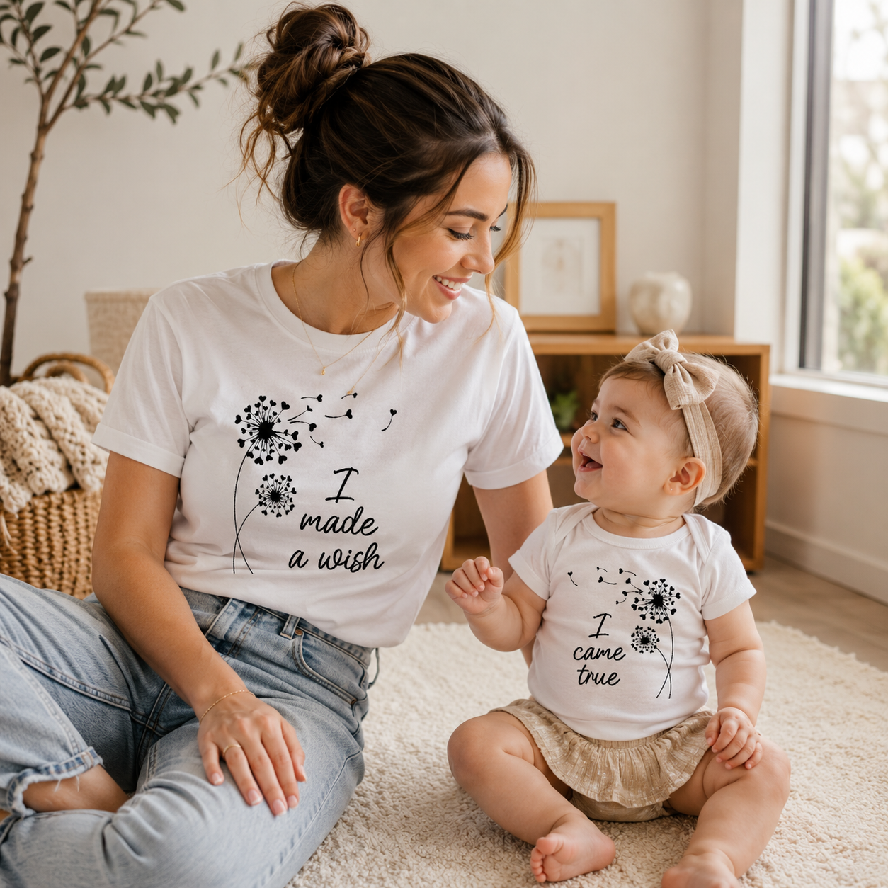 I Made a Wish Mommy & Me Matching Set