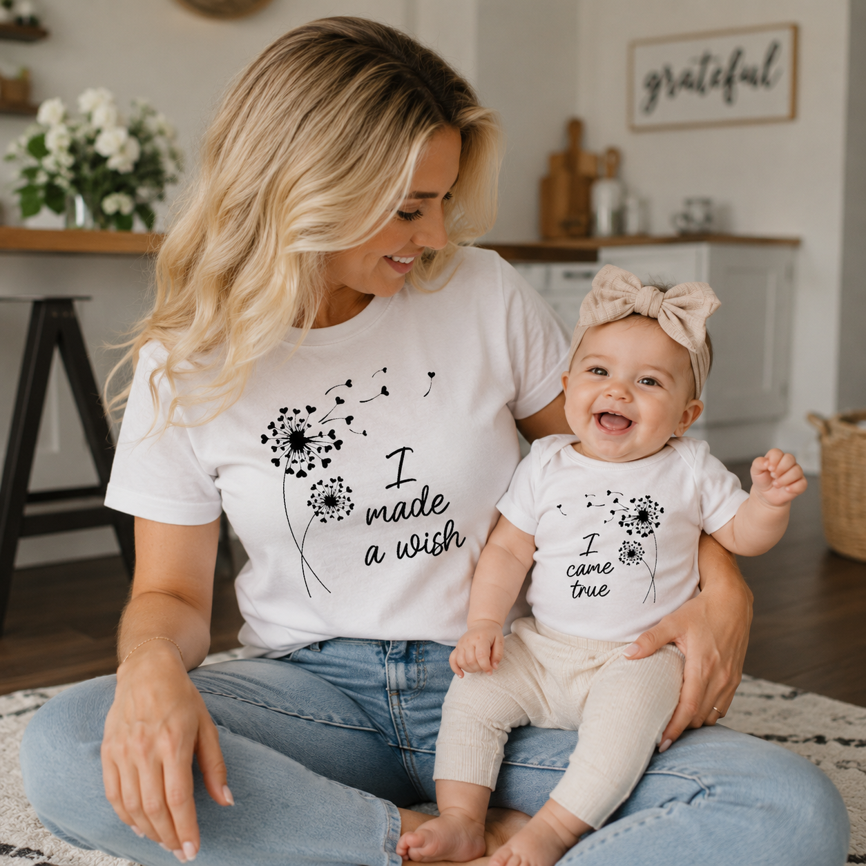 I Made a Wish Mommy & Me Matching Set