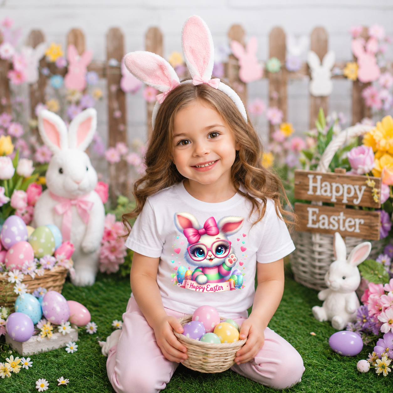 Happy Easter Bunny Tee