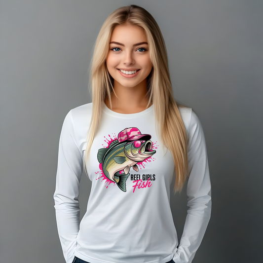 Reel Girls Fish Women Who Fish Graphic Shirt