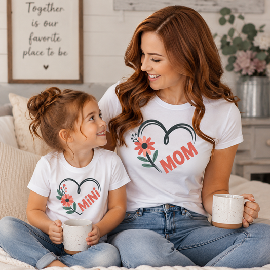 Mama & Mini Heart Bloom Set