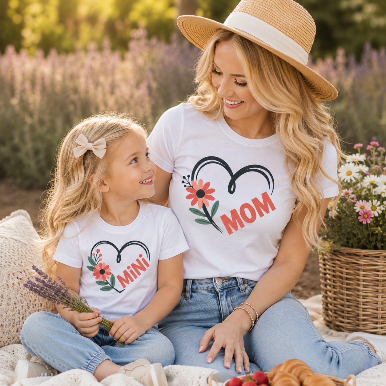 Mama & Mini Heart Bloom Set