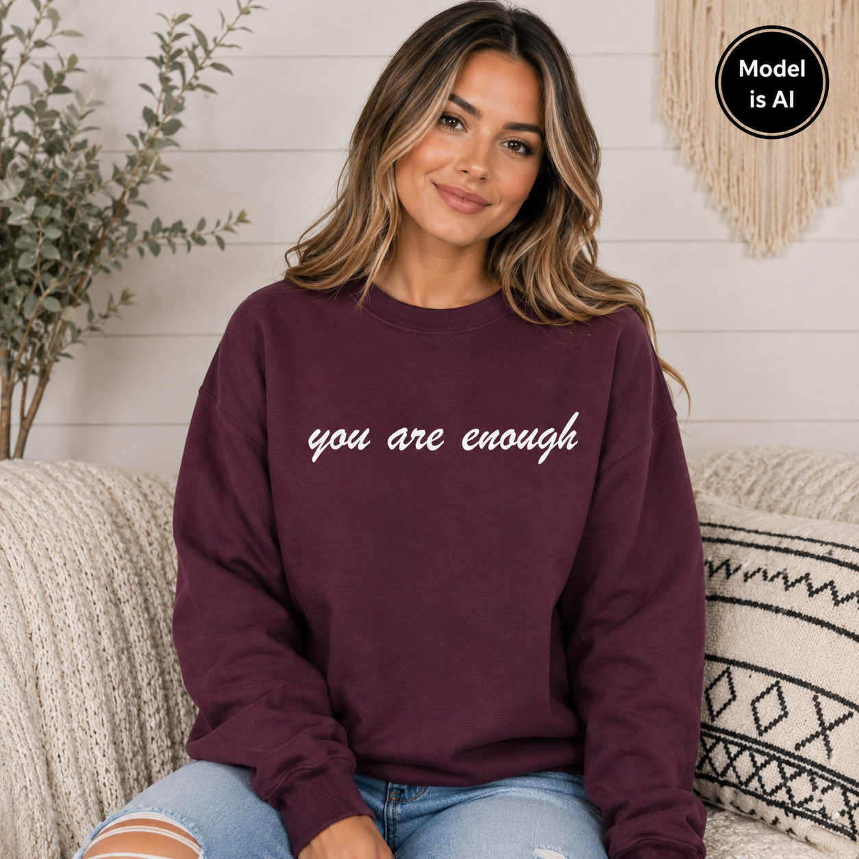Dear Person Behind Me Inspirational Sweatshirt | The Scoobie Shack