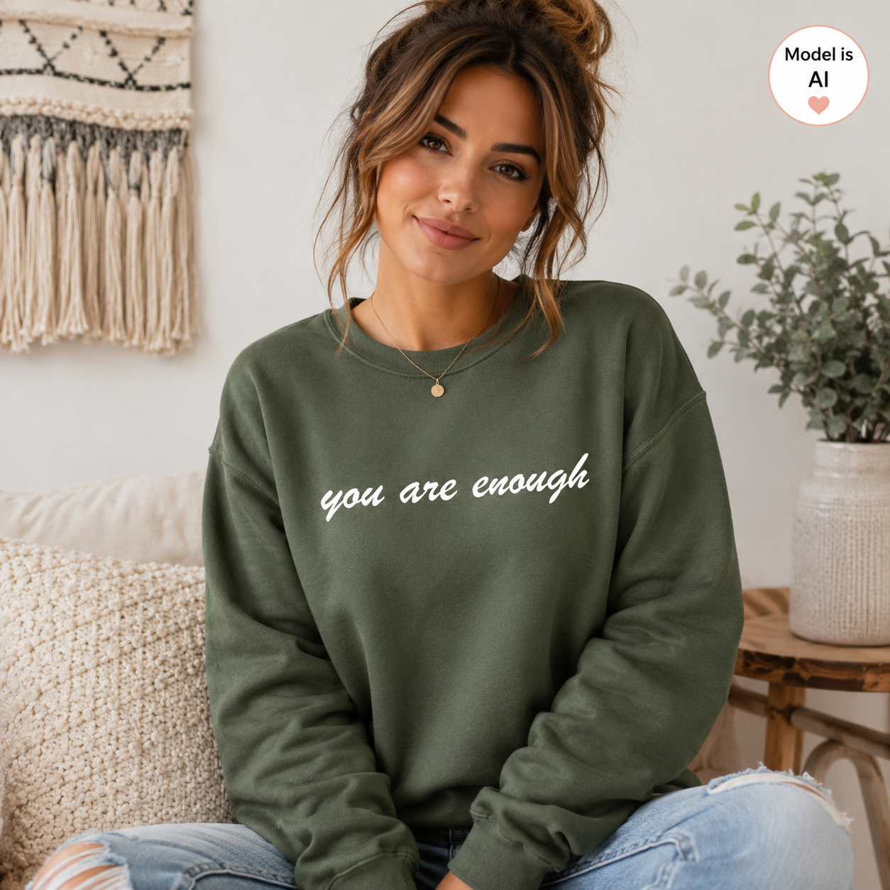 Dear Person Behind Me Inspirational Sweatshirt | The Scoobie Shack