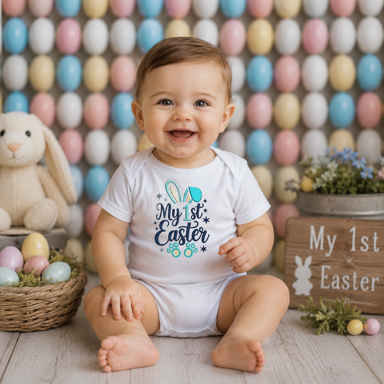 My First Easter Baby Bodysuit