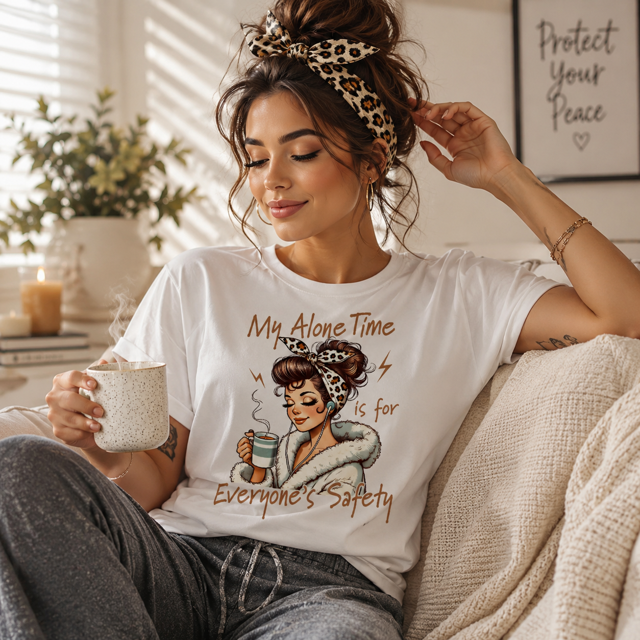 My Alone Time is for Everyone's Safety Tee