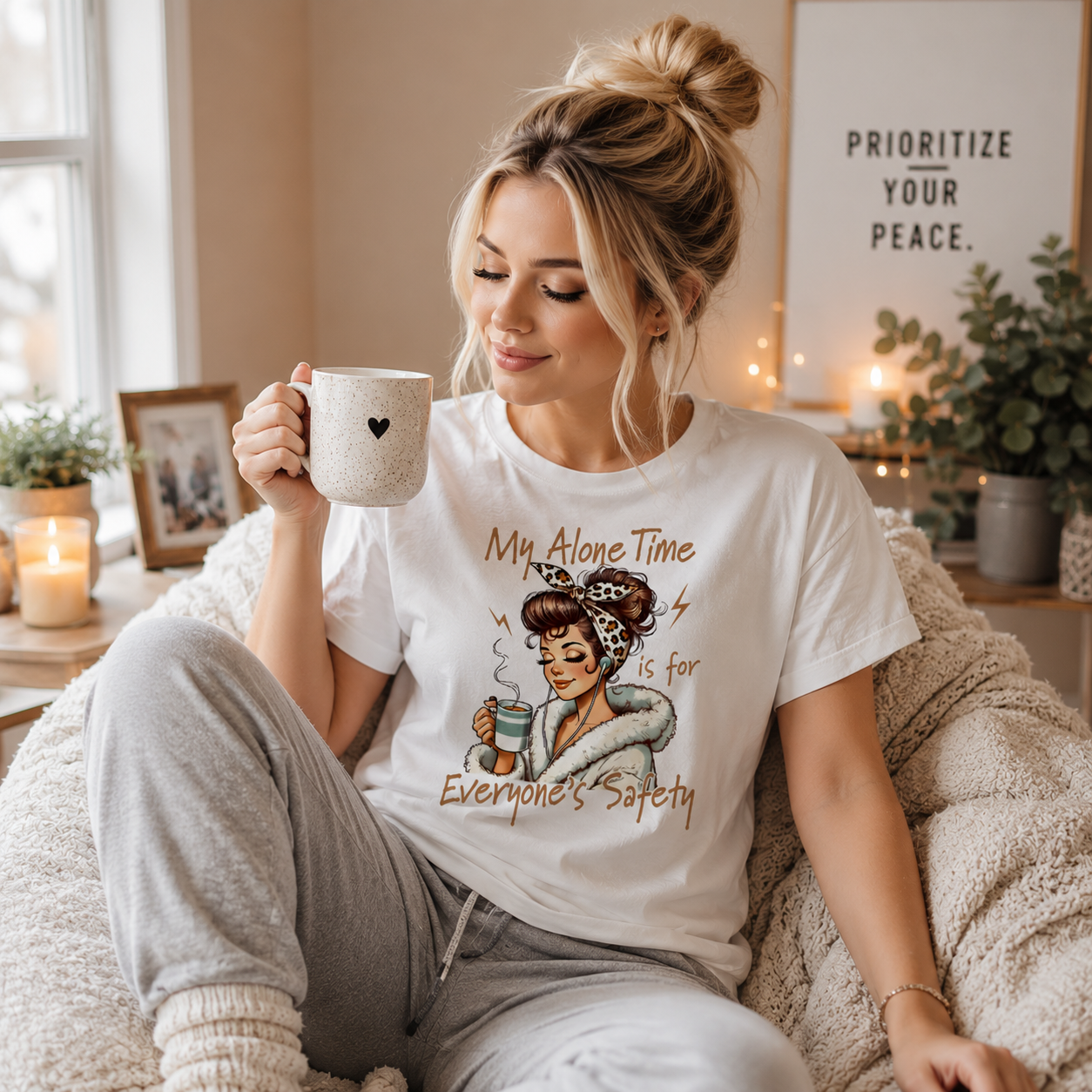 My Alone Time is for Everyone's Safety Tee