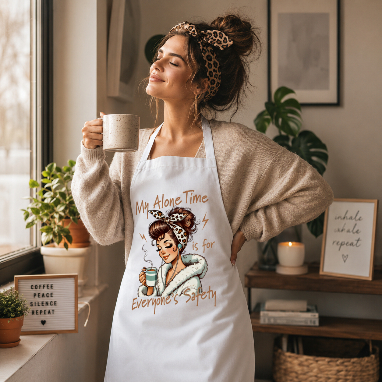 My Alone Time is for Everyone's Safety Apron