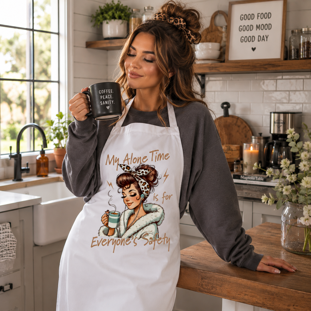 My Alone Time is for Everyone's Safety Apron