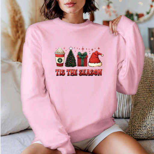 Tis The Season Christmas Icons Sweatshirt