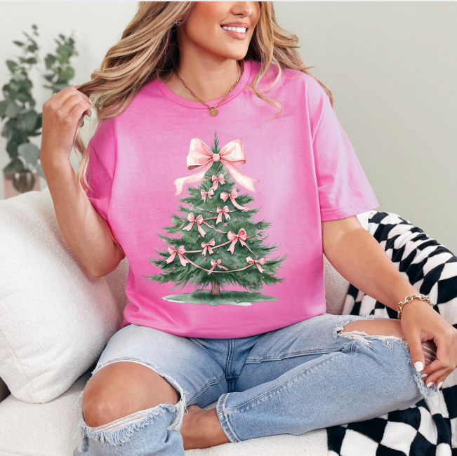 Pretty in Pink Christmas Tree