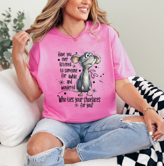 Have You Ever Listened To Someone For A While And Wondered Who Ties Your Shoelaces For You?