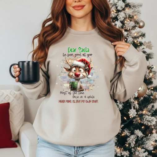 Dear Santa I've Been Good All Year, Nevermind, I'll Buy My Own Stuff