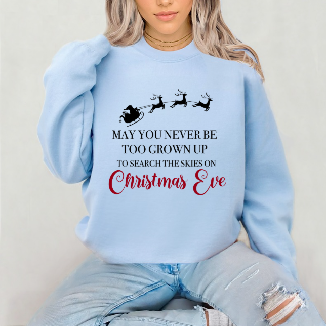 May You Never Be Too Grown Up To Search The Skies On Christmas Eve