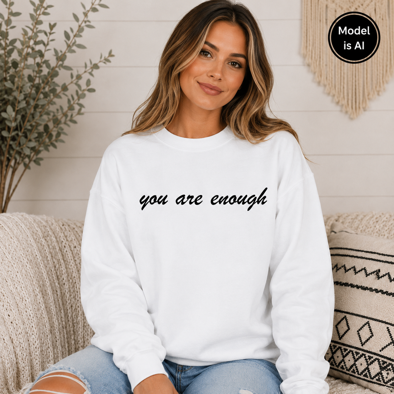 Dear Person Behind Me Inspirational Sweatshirt | The Scoobie Shack