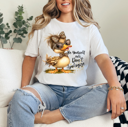 Be Yourself and Don’t Apologize