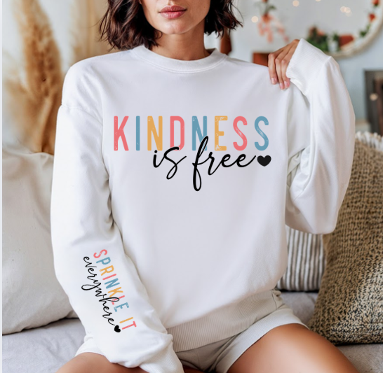 Kindness is free… sprinkle it everywhere!