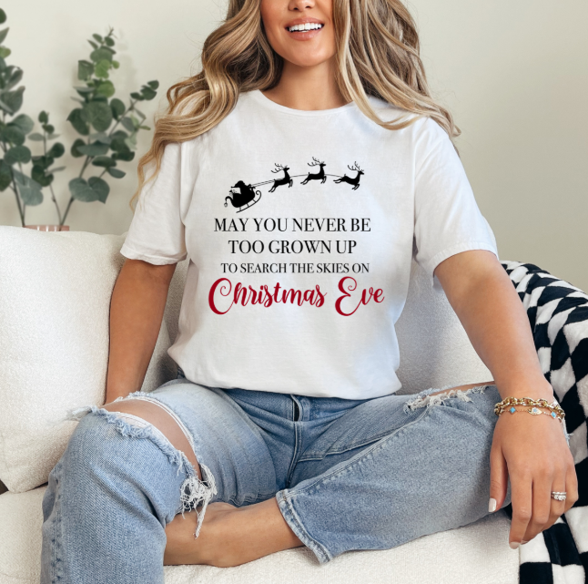 May You Never Be Too Grown Up To Search The Skies On Christmas Eve